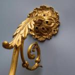 Nástěnná lampa / aplika zlacený bronz Nástěnná lampa / aplika zlacený bronz