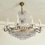 Luxusní křišťálový na lustr 14 žárovek Luxusní křišťálový na lustr 14 žárovek