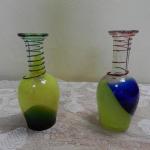 Autorské párové vázy se spirálou Autorské párové vázy se spirálou
