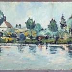 Oboustranná malba, sign. Červenka, dat. 1971/78 Oboustranná malba, sign. Červenka, dat. 1971/78