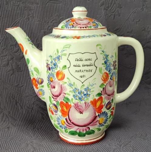 Konvice - Marathon 1951 Domažlice, zn. Klenčí  Konvice - Marathon 1951 Domažlice, zn. Klenčí