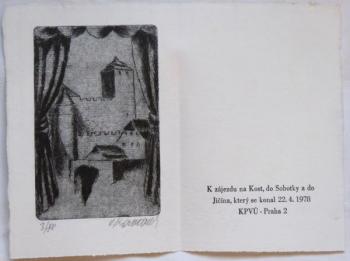 Vladimír Komárek - Hrad Kost 3 / 80 Vladimír Komárek - Hrad Kost 3 / 80