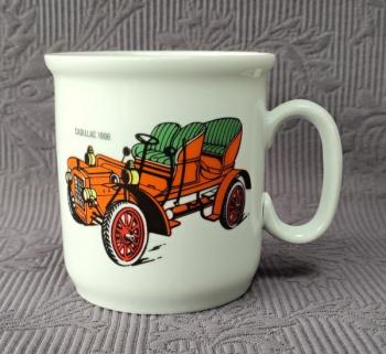 Hrnek - Auto Cadillac 1906 , zn. Epiag Hrnek - Auto Cadillac 1906 , zn. Epiag