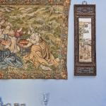 Čínský porcelánový panel s malbou dětí Čínský porcelánový panel s malbou dětí