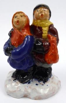 Koledníci - sousoší z umělecké keramiky Koledníci - sousoší z umělecké keramiky