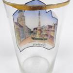 Sklenička s náměstím v Třeboni Sklenička s náměstím v Třeboni