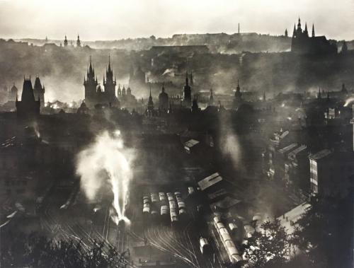 Karel Plicka (1894 Wien - 1987 Prague), Praha z Vítkova, 1955 Karel Plicka (1894 Wien - 1987 Prague), Praha z Vítkova, 1955