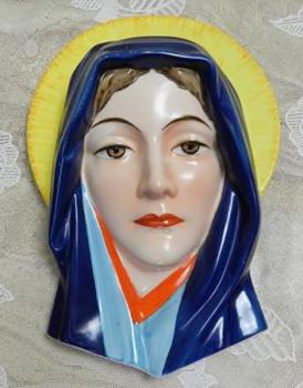 Keramická maska, Madona - Ditmar Urbach, Teplice Keramická maska, Madona - Ditmar Urbach, Teplice