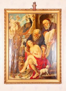 Starožitná kopie Jacob Jordaens 154 X 117 cm Starožitná kopie Jacob Jordaens 154 X 117 cm