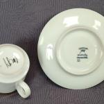 Šálek s podšálkem MS Praha 1978, zn. Loučky  Šálek s podšálkem MS Praha 1978, zn. Loučky