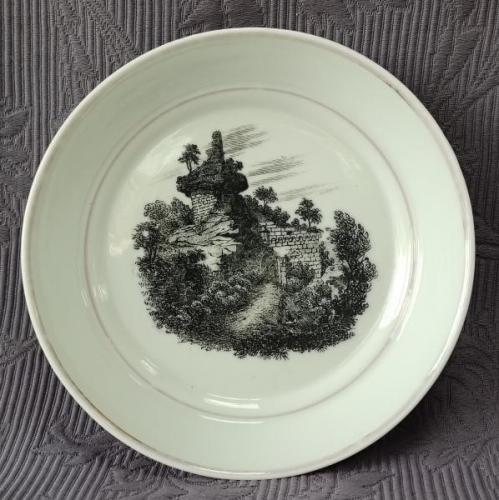 Talířek / miska s měditiskem, zn. F&R ( Březová ) Talířek / miska s měditiskem, zn. F&R ( Březová )