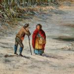 Charles Leaver (1824–1888) – Zimní krajina Charles Leaver (1824–1888) – Zimní krajina