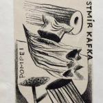 Olga Čechová - 3 x Ex libris, Kapka, Srdci na dlan Olga Čechová - 3 x Ex libris, Kapka, Srdci na dlan