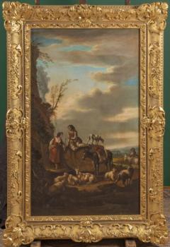 207. Pastýřské krajiny - párové obrazy 207. Pastýřské krajiny - párové obrazy