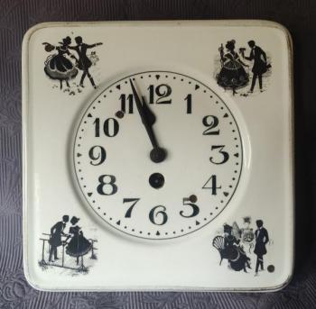 Hodiny - Rokoko motiv Hodiny - Rokoko motiv