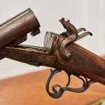 Bernard perkusní brokovnice, originál 19. století Bernard perkusní brokovnice, originál 19. století