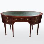 Oválný prostorový psací stůl, 1900 Oválný prostorový psací stůl, 1900