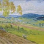 Bedřich Peroutka ( 1880-1959 ) - Slunečný den Bedřich Peroutka ( 1880-1959 ) - Slunečný den