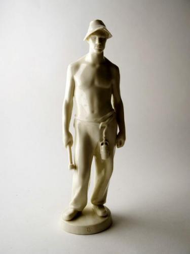 Porcelánová figurka horníka - Nymphenburg Porcelánová figurka horníka - Nymphenburg