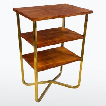 Mosazný příruční stolek Mosazný příruční stolek