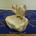 Art deco popelník, pejsek - Ditmar Urbach Art deco popelník, pejsek - Ditmar Urbach