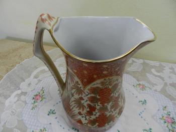 Art Deco džbán s dekorem ptákůi Art Deco džbán s dekorem ptákůi