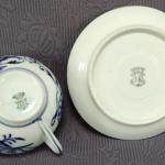 Šálek s podšálkem, zn. TK (Klášterec nad Ohří) Šálek s podšálkem, zn. TK (Klášterec nad Ohří)