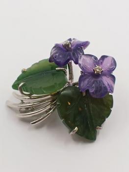 Brož ”Fialky” Brož ”Fialky”