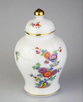 Porcelánová dóza na čaj - Meissen Porcelánová dóza na čaj - Meissen