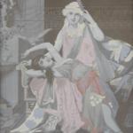 Gobelín - Dívčí siesta (Francie)  Gobelín - Dívčí siesta (Francie)