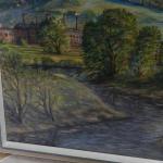 Obraz, zámek Náchod, signováno Obraz, zámek Náchod, signováno