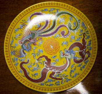 Čínský talíř Čínský talíř