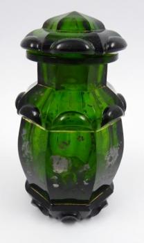 Flakon s malbou stříbrem - biedermeier Flakon s malbou stříbrem - biedermeier