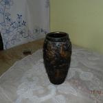 Johann Maresch: Váza s pávem Johann Maresch: Váza s pávem