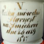 Hrnek-V. velká národní slavnost na Smíchově 1887 Hrnek-V. velká národní slavnost na Smíchově 1887