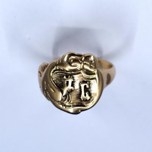 Zlatý pánský prsten  Zlatý pánský prsten