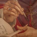 Obraz Svatý Alfons Marii de Liguori 99,5 X 75,5 cm Obraz Svatý Alfons Marii de Liguori 99,5 X 75,5 cm