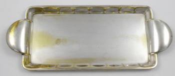 Art deco stříbřený tác - Sandrik Art deco stříbřený tác - Sandrik