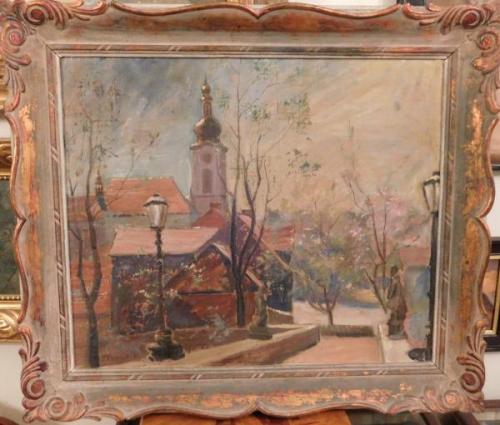 Kostelík s lampou Kostelík s lampou