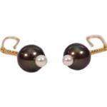 Zlaté náušnice s perlami Zlaté náušnice s perlami