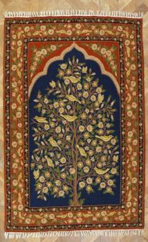 Ručně tkaný nástěnný koberec – tapiserie „Strom ži Ručně tkaný nástěnný koberec – tapiserie „Strom ži