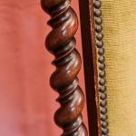 Párové neorenesanční židle s erby Párové neorenesanční židle s erby