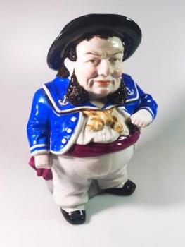 Porcelánová dóza na tabák Porcelánová dóza na tabák