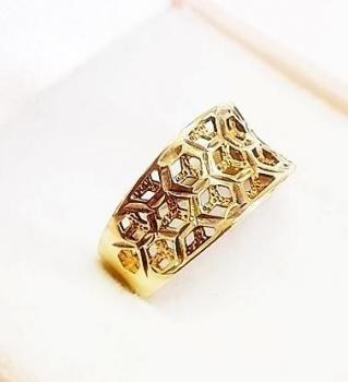 Zlat prsten dmsk - vhodn cena