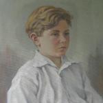 Portrt chlapce - F. Kubek