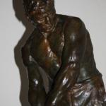 Bronzová socha muže DEMANET