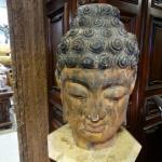 Døevìná hlava Budhy 