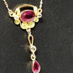Secesní náhrdelník -prodáno