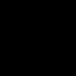 Hranìná vázièka, s rubínovým a žlutým sklem - Mura