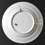 Malý mělký talíř s hnědým ornamentem - Stará Role